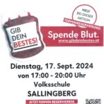 Blutspenden - ABGESAGT wegen Hochwasser!!