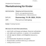 Mentaltraining für Kinder